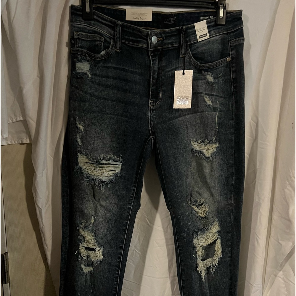 Judy Blue jeans size 13/31 boyfriend cut,mid rise new with tags